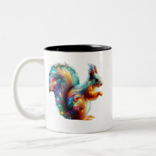 Caneca De Café Em Dois Tons Elegante Swan - Grace e Beleza