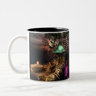 Caneca De Café Em Dois Tons Elf House