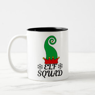 Caneca De Café Em Dois Tons Elf Squad