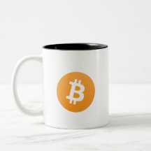 Em cripto nós confiamos a caneca de Bitcoin