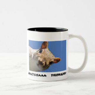 CANECA DE CAFÉ EM DOIS TONS EM SEU ESQUILO DA CARA