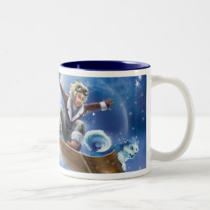 Caneca De Café Em Dois Tons Embarque da neve
