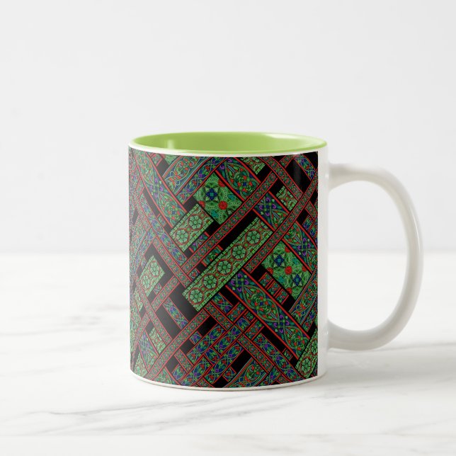 Caneca De Café Em Dois Tons Emerald Twilight Stainight Mug (Direita)