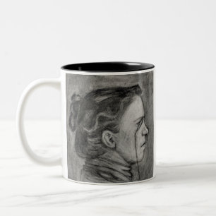 Caneca De Café Em Dois Tons Emma Goldman Mugshot Mug