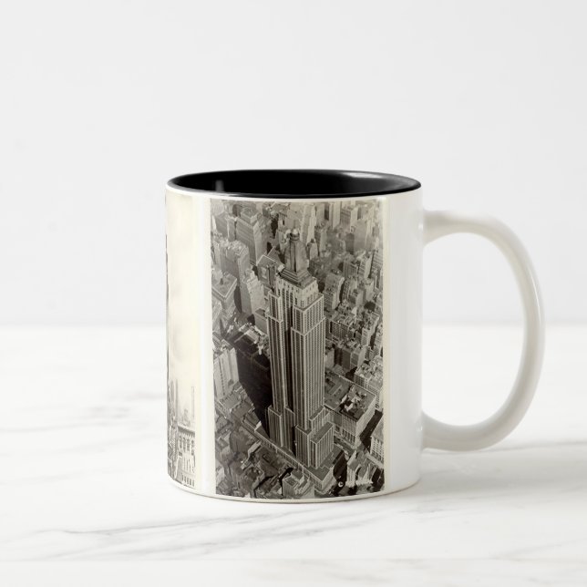 Caneca De Café Em Dois Tons Empire State Building Souvenir Mug (Direita)