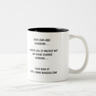 Caneca De Café Em Dois Tons Empurre para trás o logotipo, RoHS ..... I de