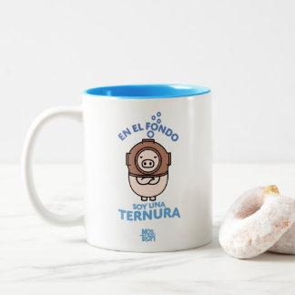 Caneca De Café Em Dois Tons │En e l fondo soy una ternura