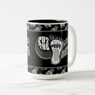 Caneca De Café Em Dois Tons Encaixe-Se Ao Metal