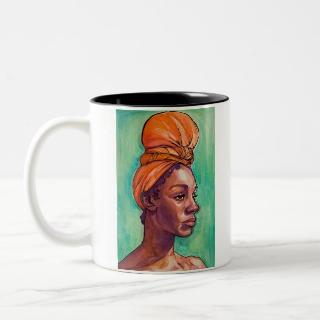 Caneca De Café Em Dois Tons Encaminhar Mug (Esquerda)