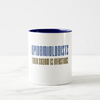 Caneca De Café Em Dois Tons Encanto dos epidemiologistas