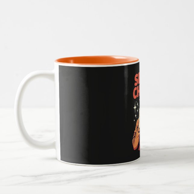 Caneca De Café Em Dois Tons Enchimento serial (Esquerda)