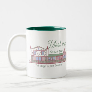 Caneca De Café Em Dois Tons Encontre-me no Boardwalk Mug