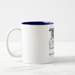 Caneca De Café Em Dois Tons Encontre sua história