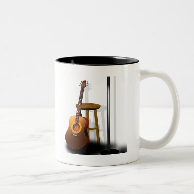 Caneca De Café Em Dois Tons Encore de espera (Direita)
