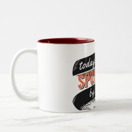 Caneca De Café Em Dois Tons Energia do café