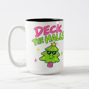 Caneca De Café Em Dois Tons enfeitar os salões