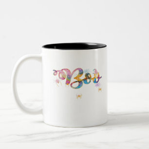 Caneca De Café Em Dois Tons Enfermeira Enfermeira Boo Bees Boo Crew Vintage Ha