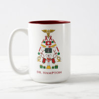 Enfermeira Médica Personalizada de Férias de Natal