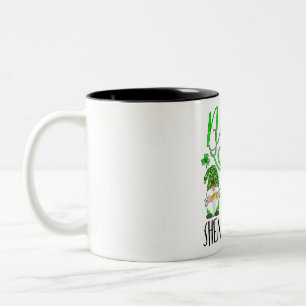 Caneca De Café Em Dois Tons Enfermeiras Adoram Shenanigans Engraçados Gnomos E