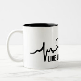 CANECA DE CAFÉ EM DOIS TONS "ENFERMEIRO" MUG