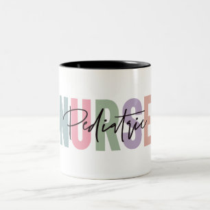 Caneca De Café Em Dois Tons Enfermeiro Pediátrico