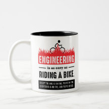 Engenharia É Fácil Andar de Bicicleta Diariamente
