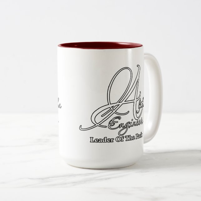 Caneca De Café Em Dois Tons Engenheiro Alpha (Frente Esquerda)