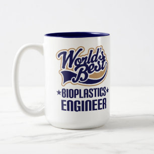 Caneca De Café Em Dois Tons Engenheiro Bioplástico