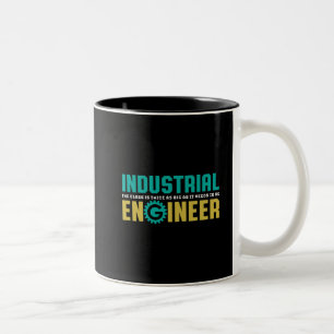Caneca De Café Em Dois Tons Engenheiro engraçado Estudante de Engenharia Indus