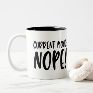 Caneca De Café Em Dois Tons Engraçado