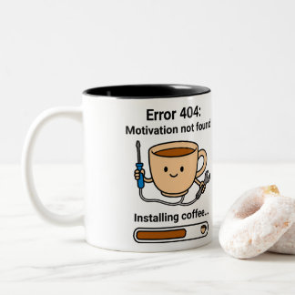 Caneca De Café Em Dois Tons Engraçado
