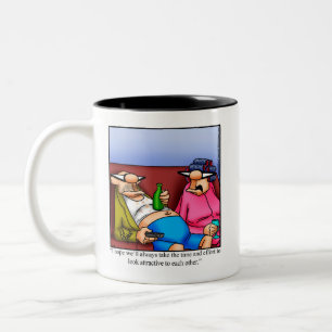 Caneca De Café Em Dois Tons Engraçado Aniversário Humor Mug Para Eles