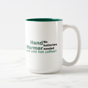 Caneca De Café Em Dois Tons Engraçado Café Mug Cotação Quote Mão Quente