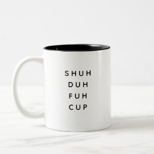 Caneca De Café Em Dois Tons Engraçado Dizer Cooper Moderno Citação de Aniversá