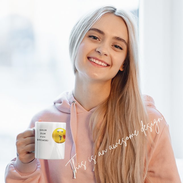 Caneca De Café Em Dois Tons Engraçado Dizer Cotrabalhador Moderno Cooper Coage (Criador carregado)