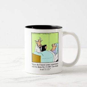 Caneca De Café Em Dois Tons Engraçado Golf Humor Tee Time Mug