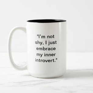 Caneca De Café Em Dois Tons Engraçado Introdução à Mug Presente de Nome Pers