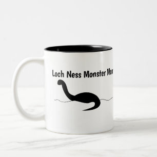 Caneca De Café Em Dois Tons Engraçado Loch Monster Mãe Personalizada