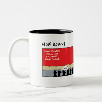Caneca De Café Em Dois Tons Engraçado Mug - Brincadeira do Shrew - Shakespeare