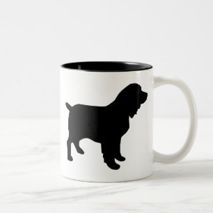 Caneca De Café Em Dois Tons Engrenagem do Spaniel de Boykin