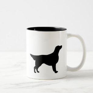 Caneca De Café Em Dois Tons Engrenagem revestida lisa do Retriever
