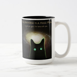 Caneca De Café Em Dois Tons ~ enorme do universo contente eu sou aqui com voc