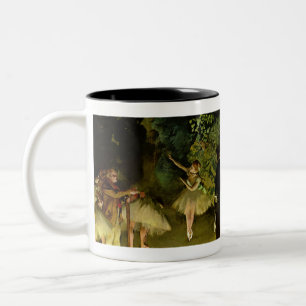 Caneca De Café Em Dois Tons Ensaio de Balés - Edgar Degas - 1875