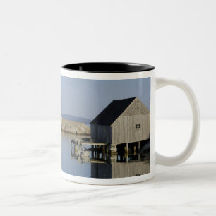 Caneca De Café Em Dois Tons Enseada de Peggy, Nova Scotia, Canadá