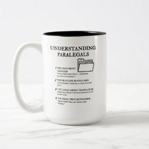 Caneca De Café Em Dois Tons Entendendo assistentes jurídicos