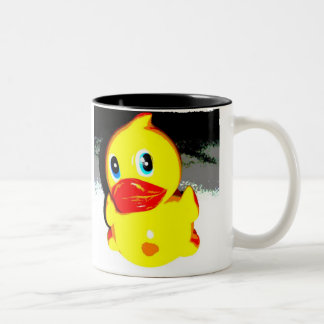 Caneca De Café Em Dois Tons ententasse taça pato