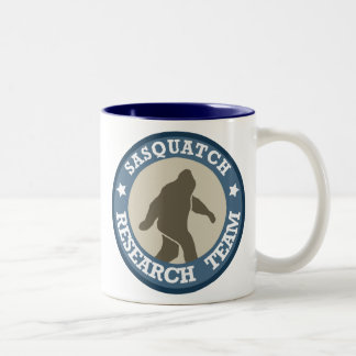 Caneca De Café Em Dois Tons Equipa de investigação de Sasquatch