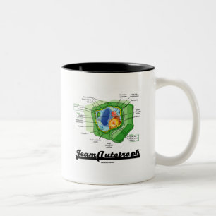 Caneca De Café Em Dois Tons Equipe Autotroph (biologia celular da planta)