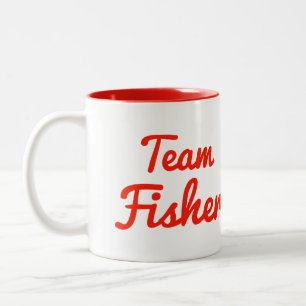 Caneca De Café Em Dois Tons Equipe Fisher