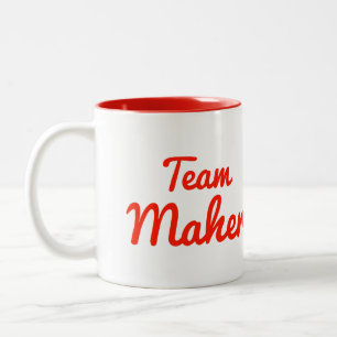 Caneca De Café Em Dois Tons Equipe Maher